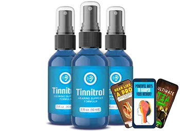 Three bottles of Tinnitrol